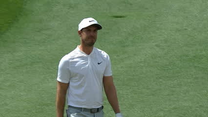 Jamie Lovemark's eagle chip shot on No. 12 at Houston Open