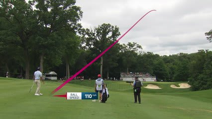 Jackson Suber's 152-yard approach sets up birdie on No. 5 at John Deere