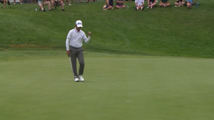 Mike Weir holes clutch birdie putt at DICK'S Open