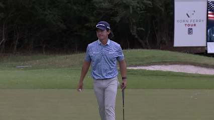 Davis Chatfield makes birdie on No. 14 at Simmons Bank Open