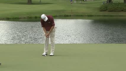 Woody Austin’s approach sets up birdie at FedEx St. Jude