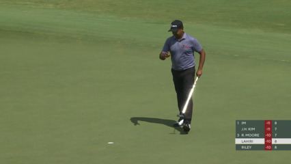 Anirban Lahiri cards third birdie in a row at Wyndham