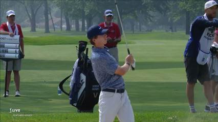 Gordon Sargent gets up-and-down from bunker for birdie at Rocket Mortgage