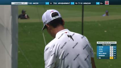 Kevin Na's 21-foot birdie putt at Mexico Open