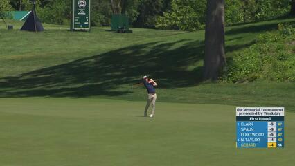 Ryan Gerard reaches par-5 No. 15 in two, makes birdie at the Memorial