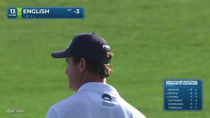 Harris English hits 75-yard approach to 2 feet, sets up birdie on No. 13 at Arnold Palmer