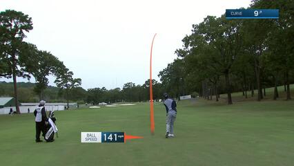 Greg Chalmers makes birdie on No. 10 at Simmons Bank Championship