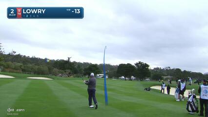 Shane Lowry hits 235-yard approach to 20 feet, sets up birdie on No. 2 at AT&T Pebble Beach