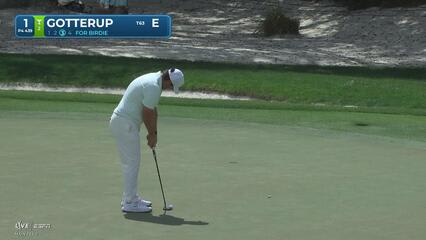 Chris Gotterup sinks 13-foot birdie putt on No. 1 at Arnold Palmer