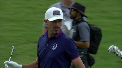 Paul Peterson nearly holes out from fairway at Simmons Bank Open