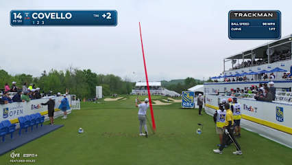 Vince Covello nearly aces No. 14 at RBC Canadian