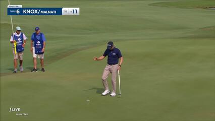 Russel Knox's nice approach from rough yields birdie at Zurich Classic