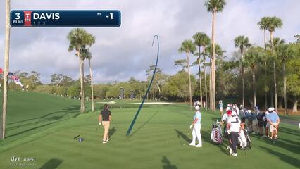 Cam Davis sinks 48-foot birdie putt on No. 3 at THE PLAYERS