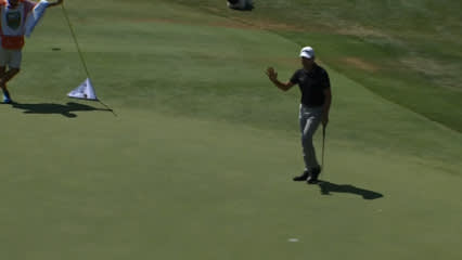 Rob Labritz makes birdie putt on No. 12 at DICK'S