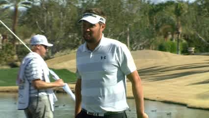 Jeff Overton’s approach to 12 feet yields birdie at CareerBuilder