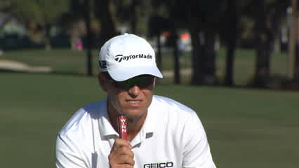 John Senden birdies No 3 at Honda