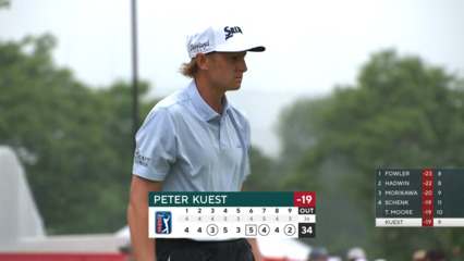 Peter Kuest makes birdie at Rocket Mortgage