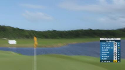 Blades Brown makes birdie on No. 11 at Puerto Rico