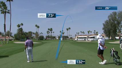 Thongchai Jaidee holes out for birdie on No. 18 at Galleri Classic