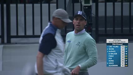 Will Chandler makes birdie on No. 17 at ONEflight Myrtle