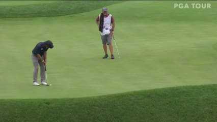 Andy Pope birdies No. 9 in Round 2 at Korn Ferry Tour Champ