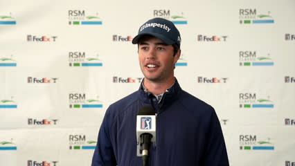 Cole Hammer’s interview after Round 1 of The RSM Classic 