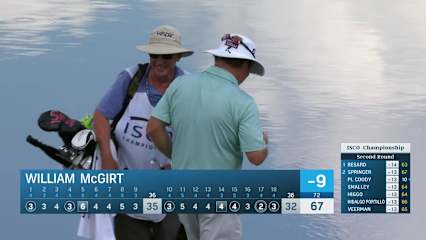 William McGirt closes out round with chip-in birdie at ISCO Championship