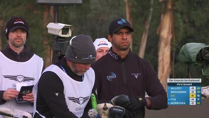 Aaron Rai hits 164-yard tee shot to 7 feet, makes birdie on No. 16 at The Genesis