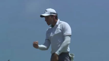 Stefano Mazzoli sinks 24-foot birdie putt to win at Corales Puntacana