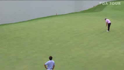 Braden Thornberry makes birdie on No. 18 in Round 4 at Korn Ferry Tour Champ