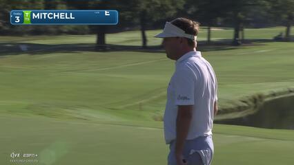 Keith Mitchell sinks 29-foot birdie putt at Sanderson Farms