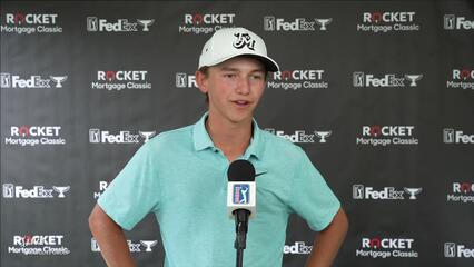 Miles Russell's interview after Round 2 of Rocket Mortgage 