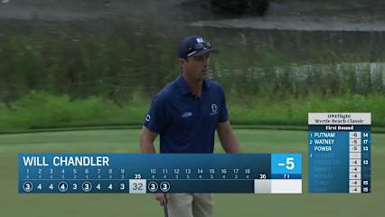 Will Chandler makes birdie on No. 11 at ONEflight Myrtle