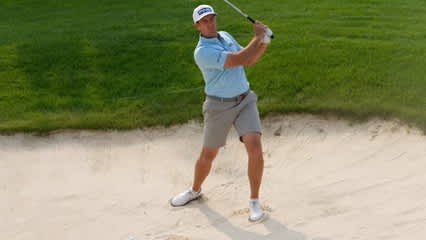 Michael Thompson bunker instructional at 3M Open