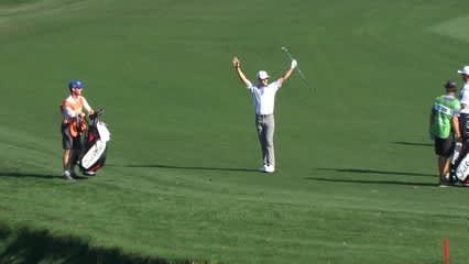 Blayne Barber's superb approach hops in for eagle at Valspar