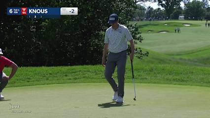 Jim Knous sinks 15-foot birdie putt at RBC Canadian