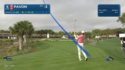 Matthieu Pavon makes birdie on No. 5 at Cognizant Classic