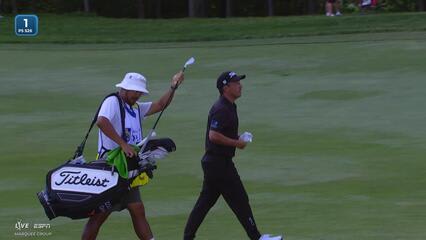 Doug Ghim taps in for birdie on No. 1 at RBC Canadian