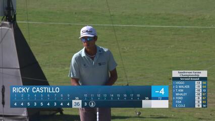 Ricky Castillo holes out 83-yard bunker shot for eagle at Sanderson Farms