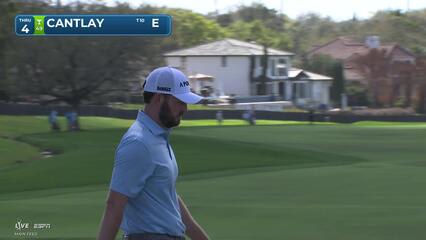 Patrick Cantlay makes 14-foot birdie putt on No. 4 at Arnold Palmer