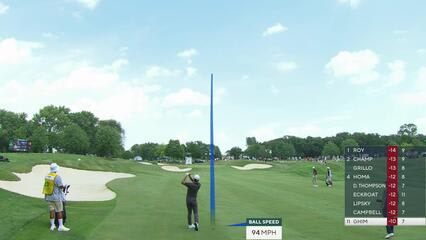 Doug Ghim sends approach to inches to set up birdie at John Deere
