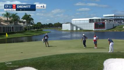 Brett Drewitt sends in 35-footer for birdie at Honda