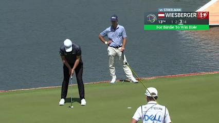 Bernd Wiesberger makes short birdie putt at WGC-Dell Match Play