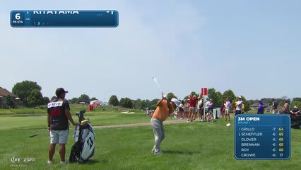 Kurt Kitayama's 90-yard approach sets up birdie on No. 6 at 3M Open