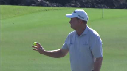 Joe Durant's dialed-in tee shot yields birdie at Mitsubishi