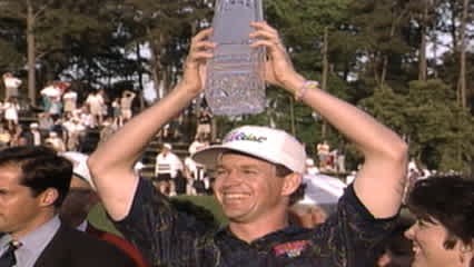 Lee Janzen wins THE PLAYERS Championship 1995 with par on No. 18