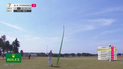 Matt Fitzpatrick reaches par-5 No. 7 in two, makes birdie at Genesis Scottish Open