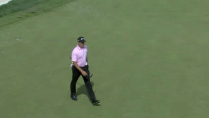 Michael Thompson's impressive putt from 50 feet at Albertsons Boise Open
