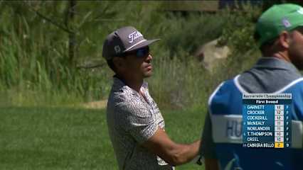 Rafa Cabrera Bello makes birdie on No. 10 at Barracuda