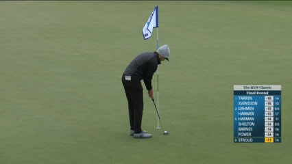 Chris Stroud makes two-putt birdie at The RSM Classic